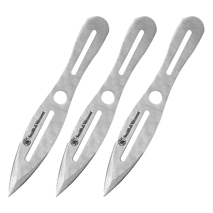 Smith & Wesson 3 Pack Bullseye 10" Throwing Knives BTI Tools