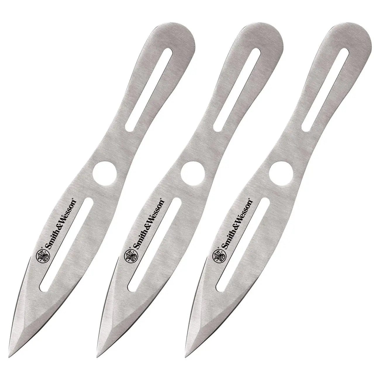 Smith & Wesson 3 Pack Bullseye 10" Throwing Knives BTI Tools