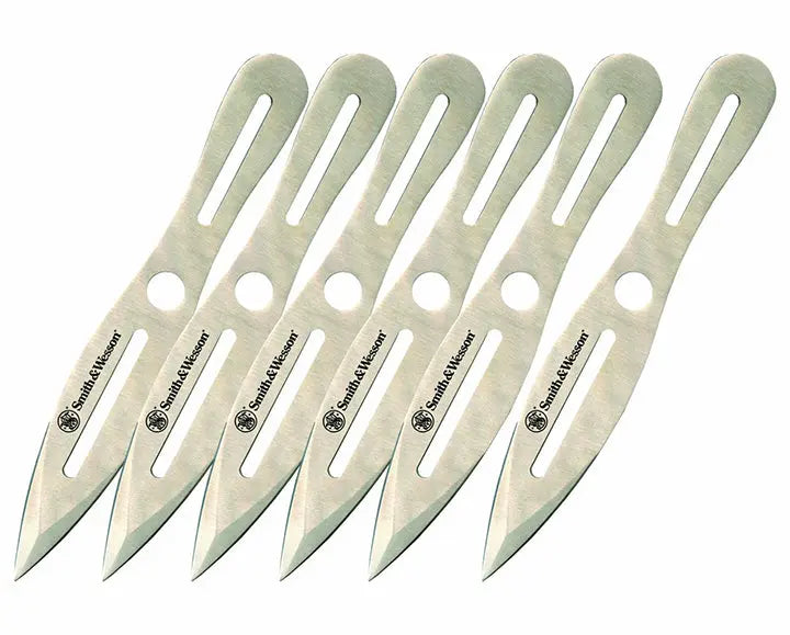 Smith & Wesson Bullseye 8″ Throwing Knives (6-pack) BTI Tools