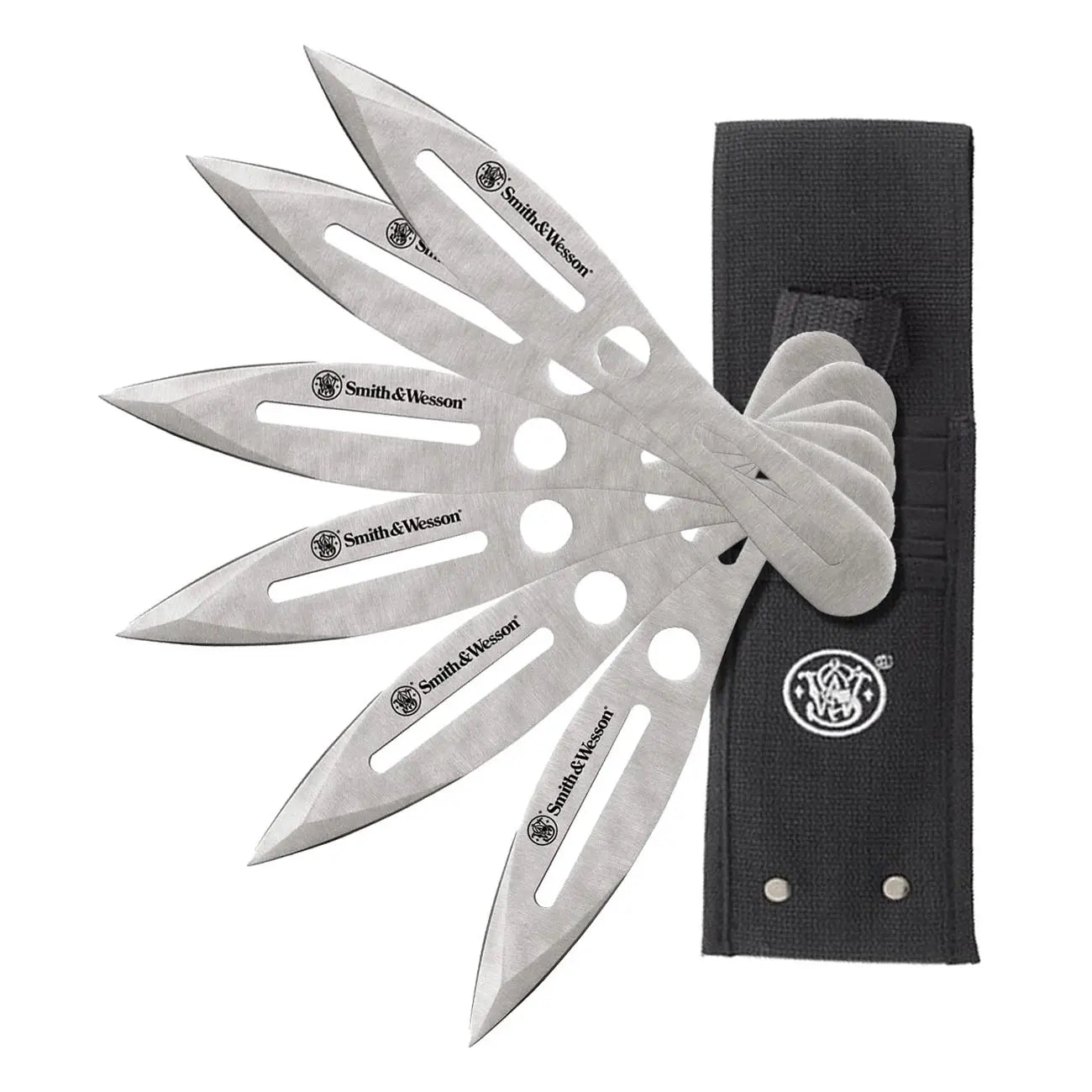 Smith & Wesson Bullseye 8″ Throwing Knives (6-pack) BTI Tools