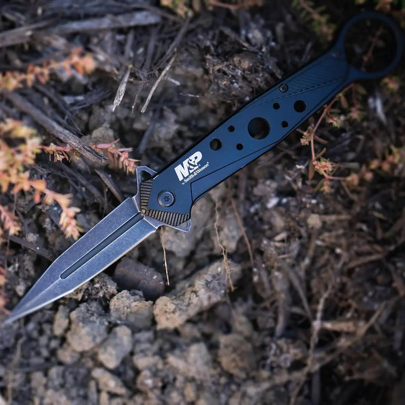 Smith & Wesson M&p 3.25" Dagger Folding Knife BTI Tools