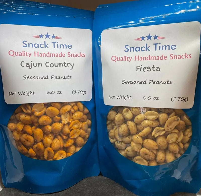 Snack Time Seasoned Peanuts Cherry Orchard Foods