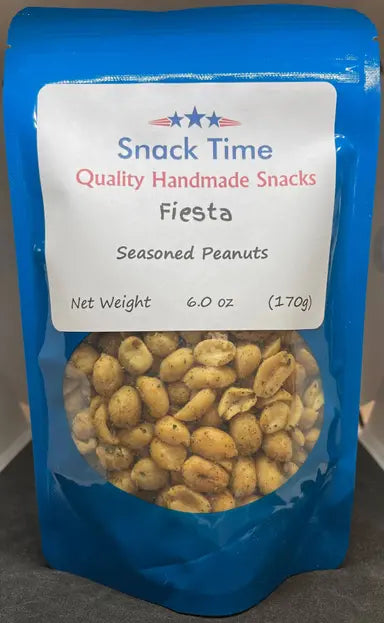 Snack Time Seasoned Peanuts Cherry Orchard Foods