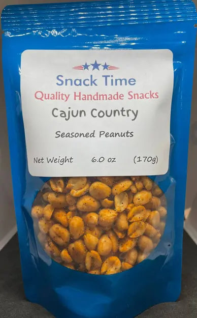 Snack Time Seasoned Peanuts Cherry Orchard Foods