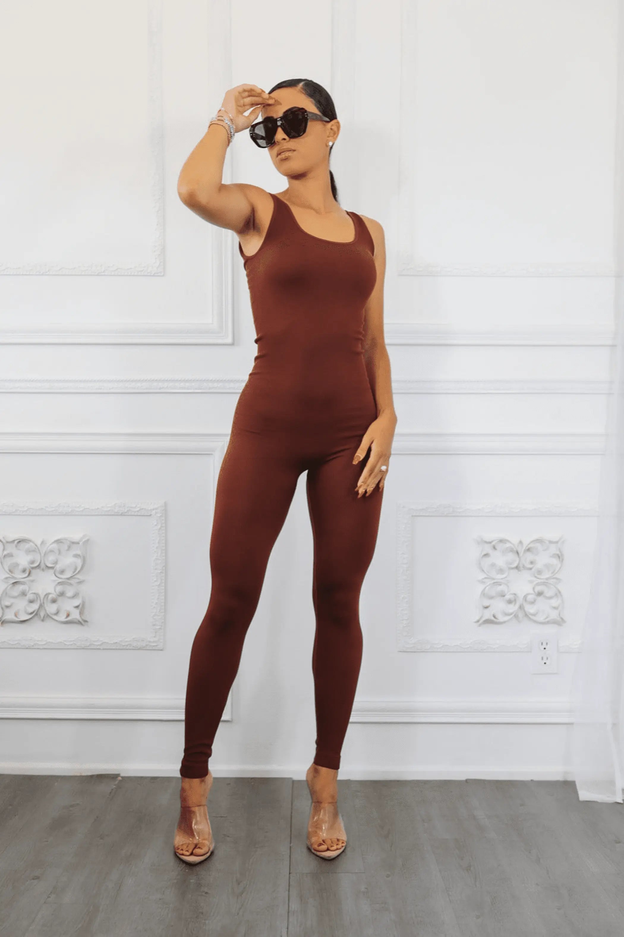 Snatch Ribbed Seamless Jumpsuit SurelyMine
