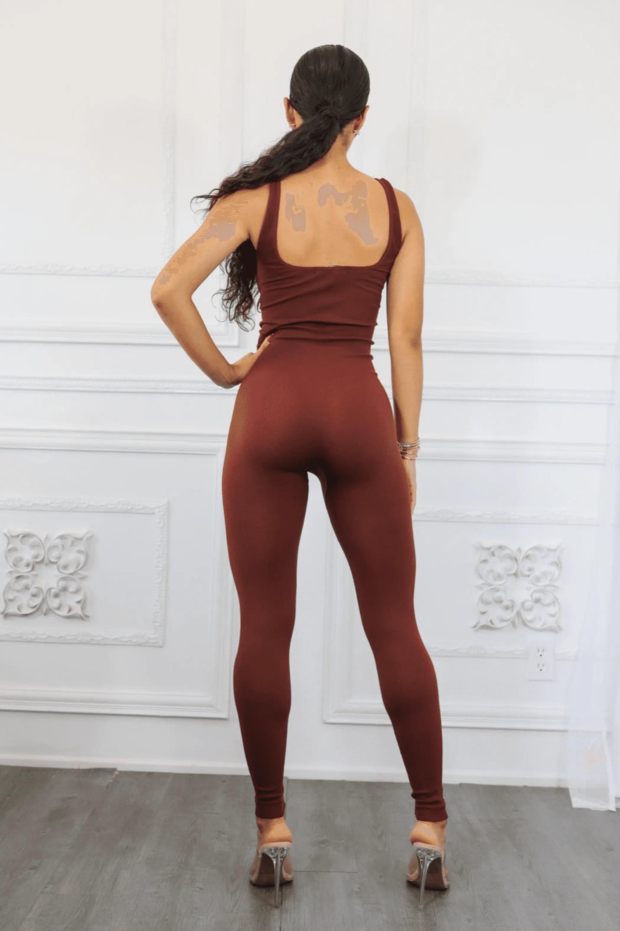 Snatch Ribbed Seamless Jumpsuit SurelyMine