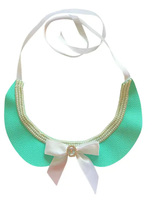 Sniffany Blue Neck Collar- Dog Neck Collar Bark Fifth Avenue