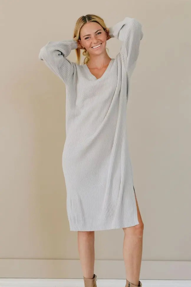 Snuggle Me Up Sweater Dress Stay Warm in Style