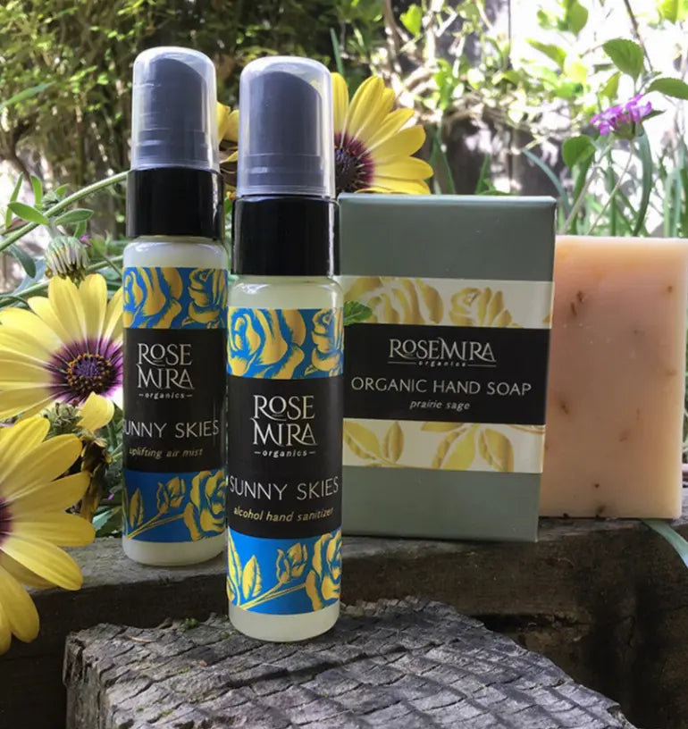 Soap & Sanitizer Collection Rosemira Organics