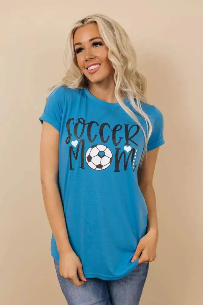 Soccer Mom Tee Stay Warm in Style