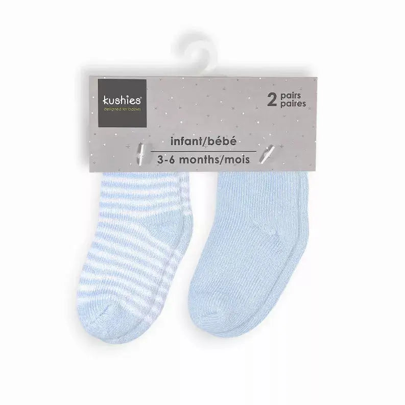 Socks Terry 2Pk Kushies