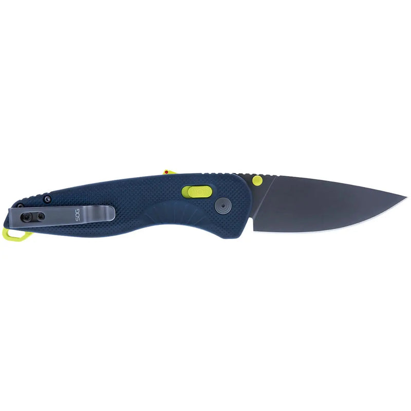 Sog Aegis At 3.13" Folding Pocket Knife (indigo & Acid) SOG