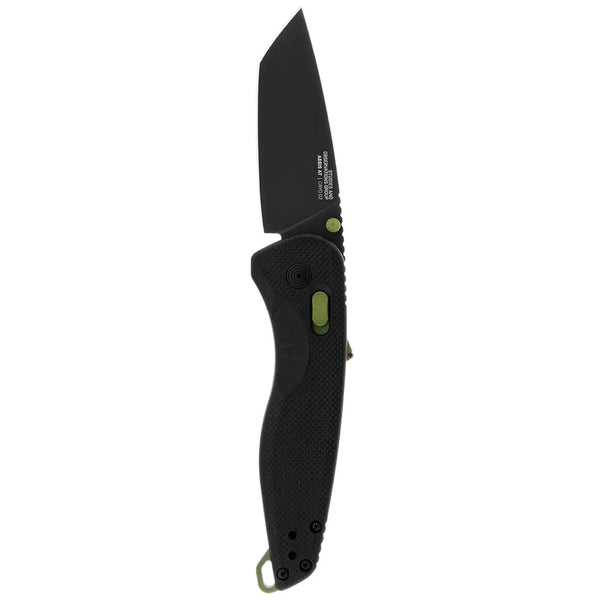 Sog Aegis At Tanto 3.13" Folding Pocket Knife (black & Moss) SOG