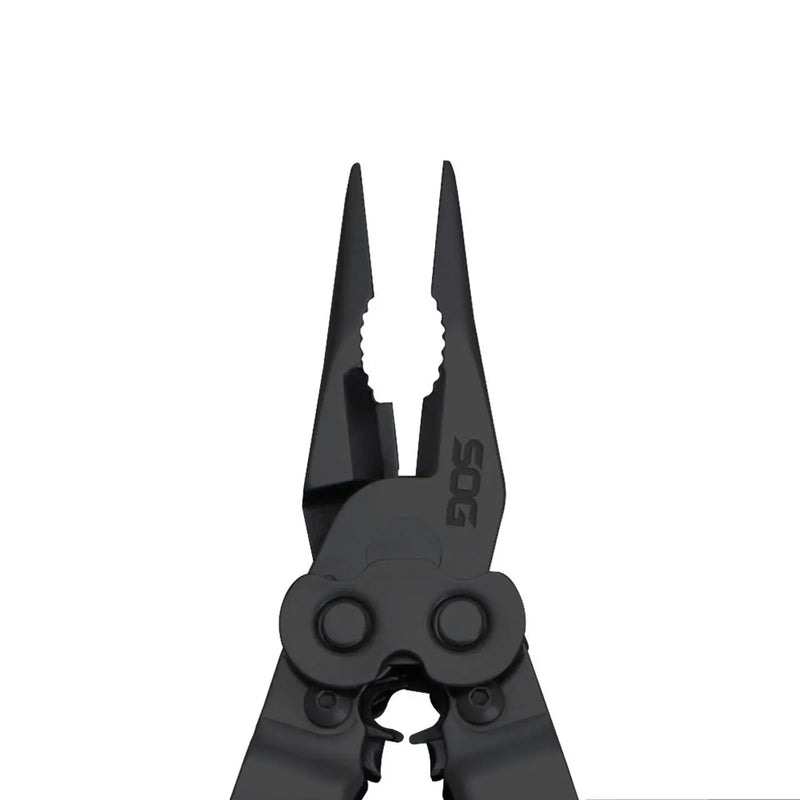 Sog Powerlock Eod Multi-tool With V-cutter And Nylon Sheath (black Oxide) SOG