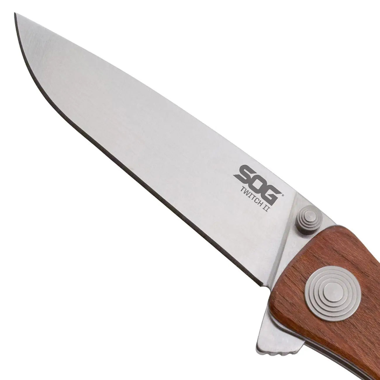 Sog Twitch Ii - Wood Handle Folding Knife SOG