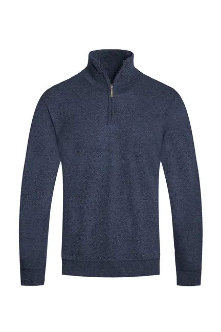 Solid Quarter Zip Sweater WEIV