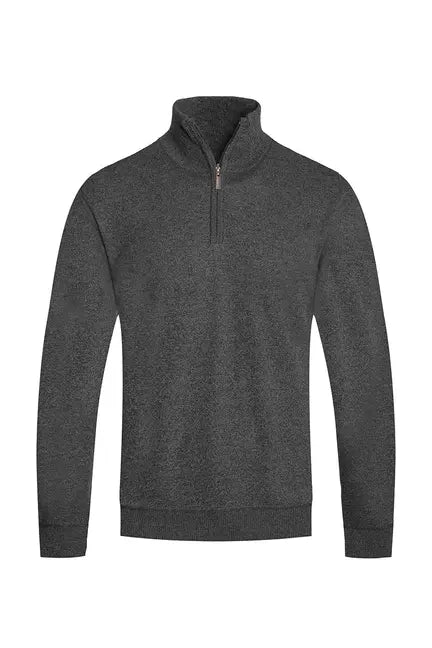 Solid Quarter Zip Sweater WEIV