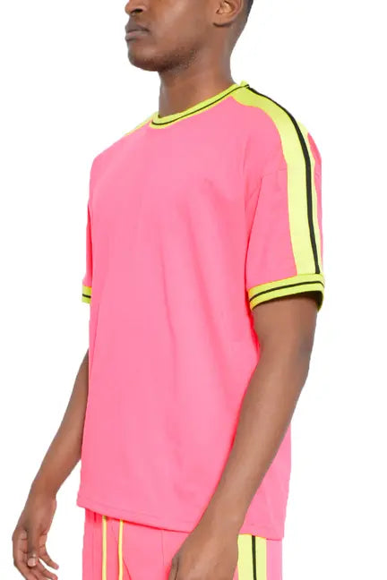 Solid Side Stripe TShirt WEIV