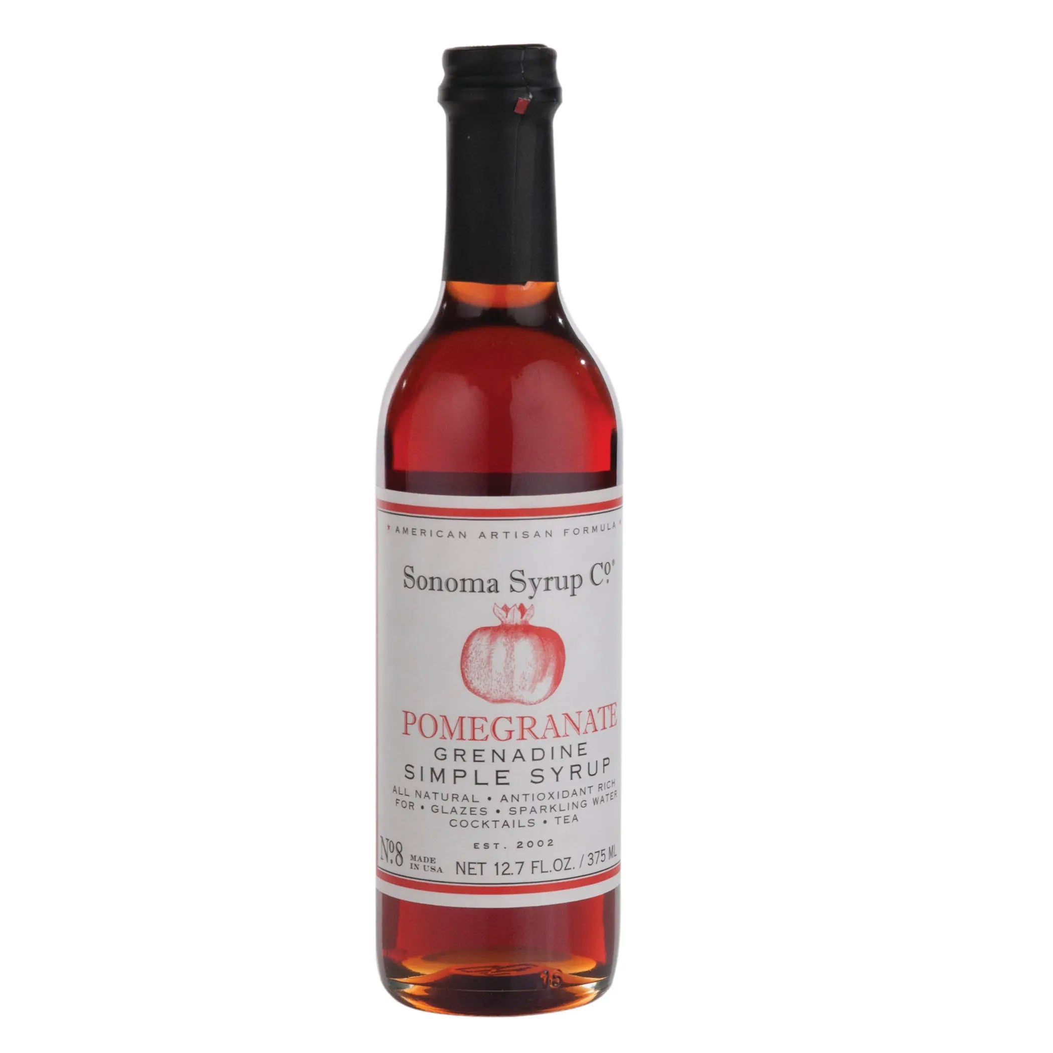 Sonoma Syrup Co. Pomegranate Grenadine Simple Syrup Distributed Consumables