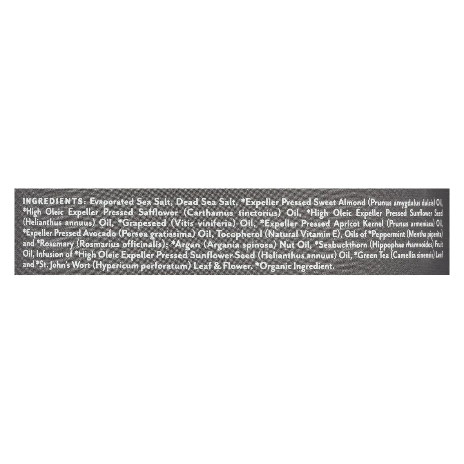 Soothing Touch Scrub - Organic - Salt - Herbal - Peppermint Rosemary - 10 Oz Soothing Touch