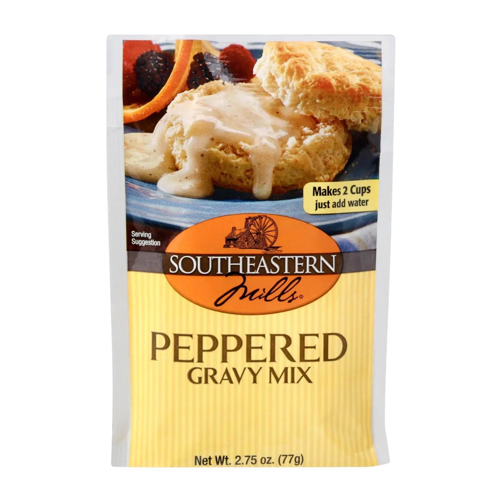 Southeastern Mills Gravy - Pepper - Case Of 24 - 2.75 Oz Southeastern Mills