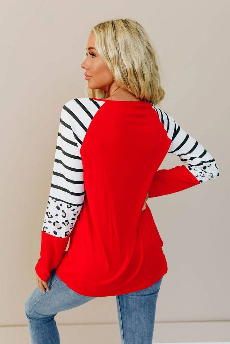 Southern Love Long Sleeve Tee Stay Warm in Style