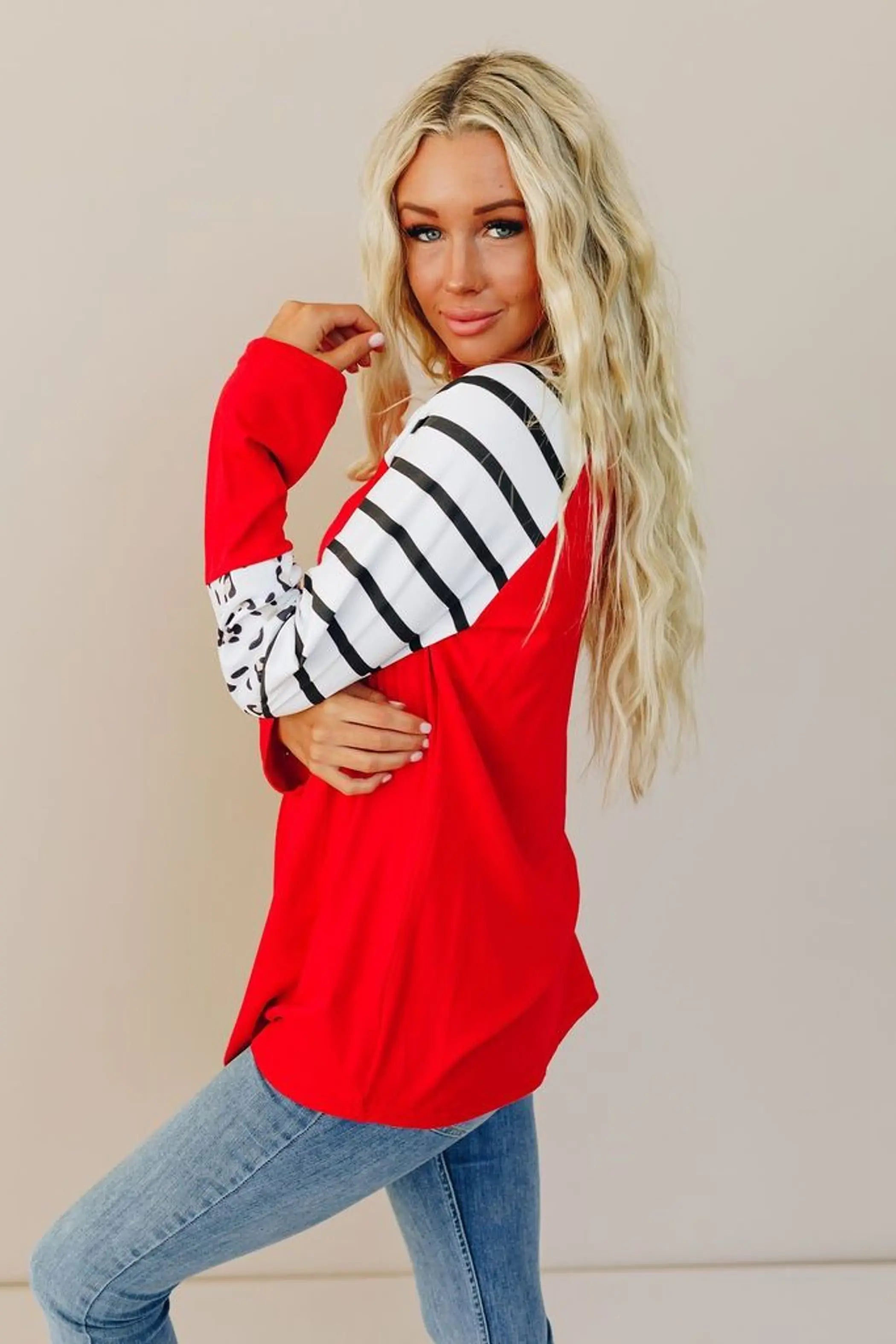 Southern Love Long Sleeve Tee Stay Warm in Style