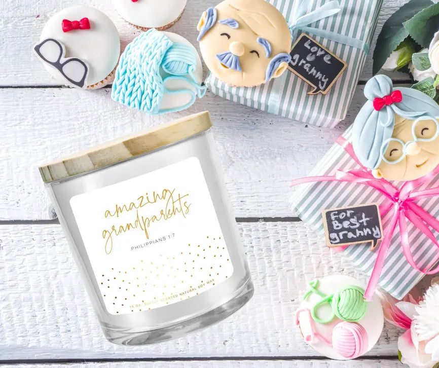 Soy Candle Amazing Grandparents 13Oz Dicksons Inc