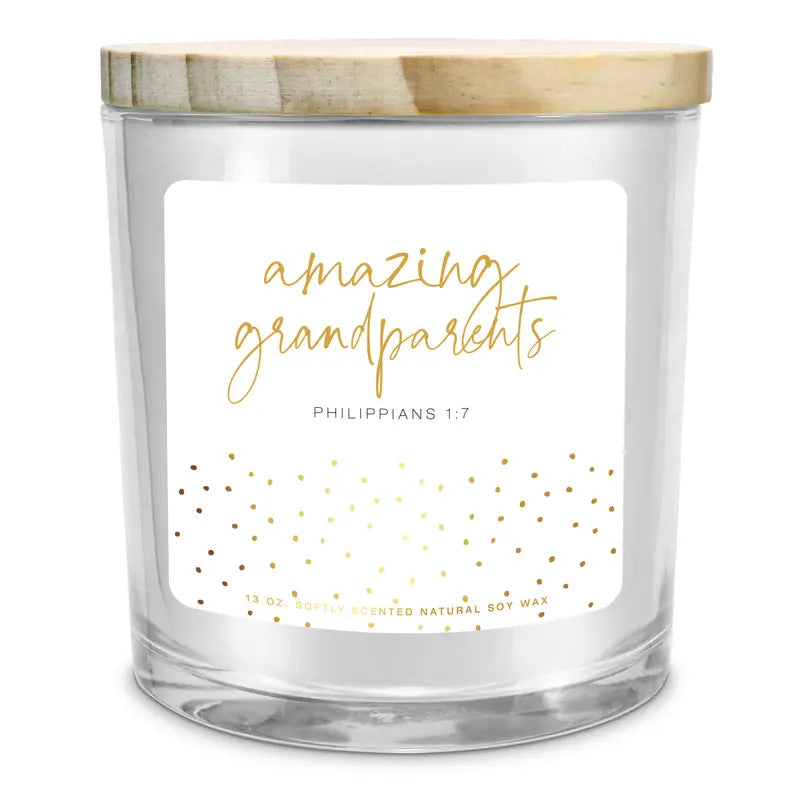 Soy Candle Amazing Grandparents 13Oz Dicksons Inc