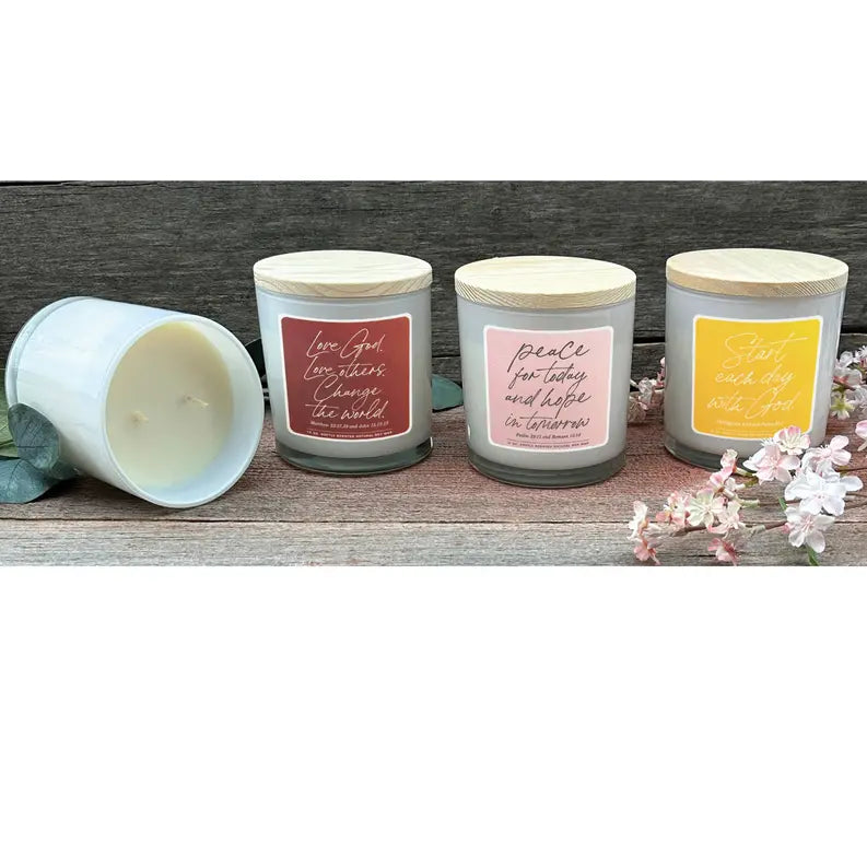 Soy Candle Love God Love Others 13Oz Dicksons Inc