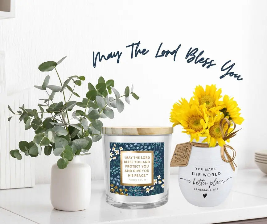 Soy Candle May The Lord Bless You 13Oz Dicksons Inc
