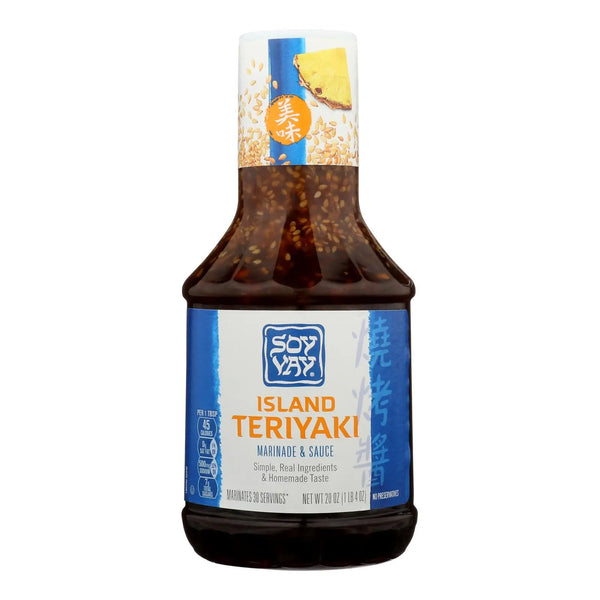 Soy Vay Island Triyaki - Marinade And Sauce - Case Of 6 - 20 Fl Oz. - GreatEagleInc