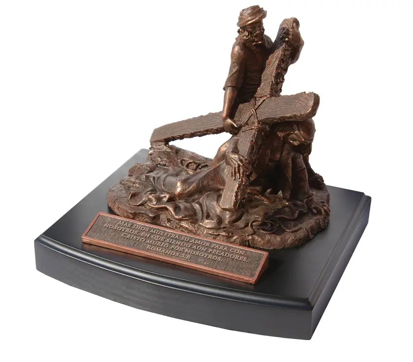 Spanish Sculpture Jesus Y La Cruz Dicksons Inc
