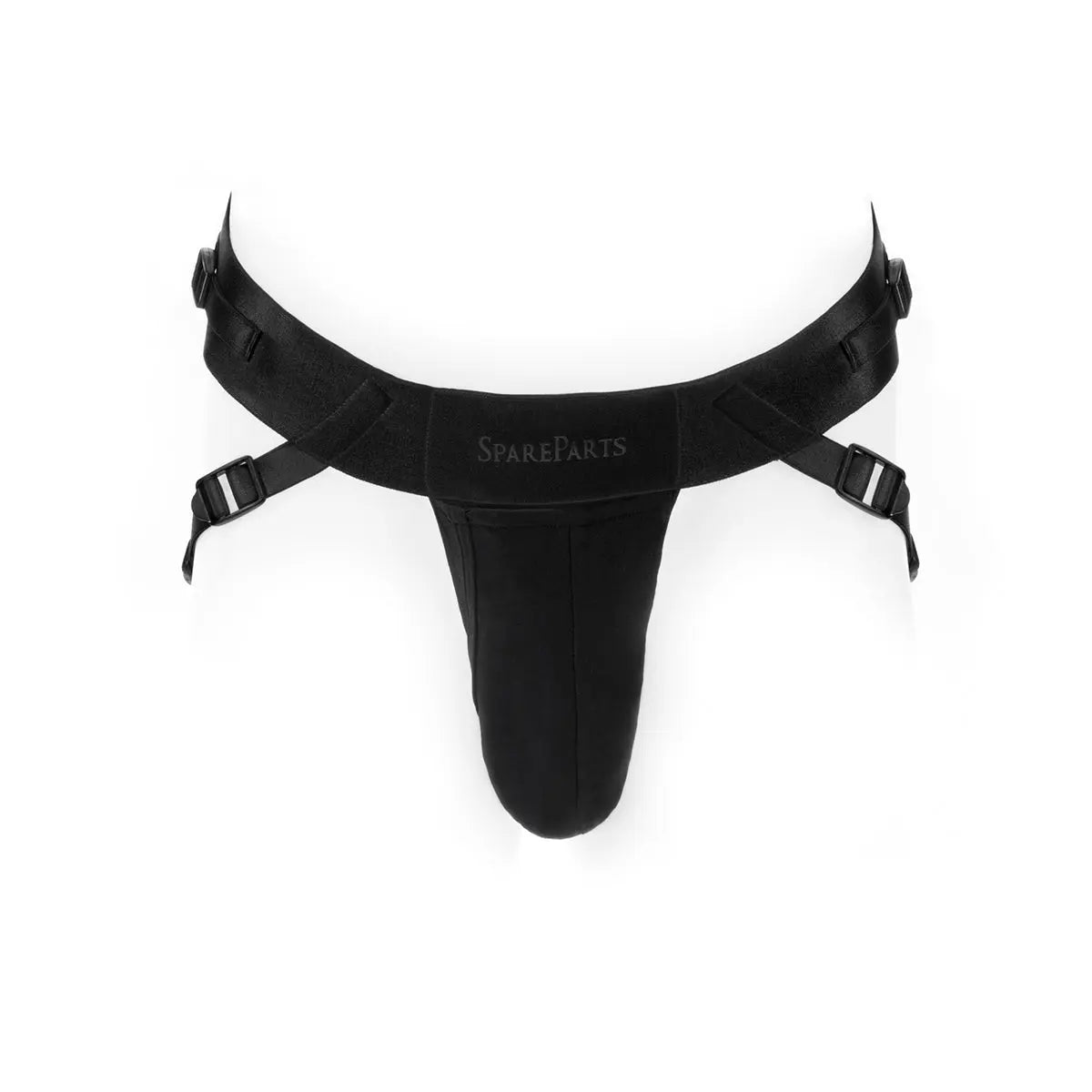 SpareParts Deuce Cover Undwr Harness Black (Double Strap) Size A Nylon SpareParts HardWear