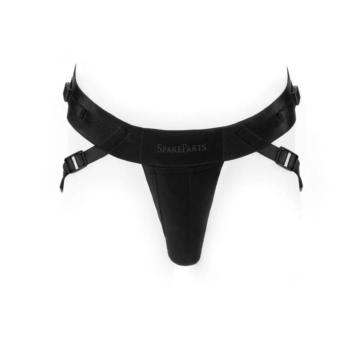 SpareParts Deuce Cover Undwr Harness Black (Double Strap) Size B Nylon SpareParts HardWear