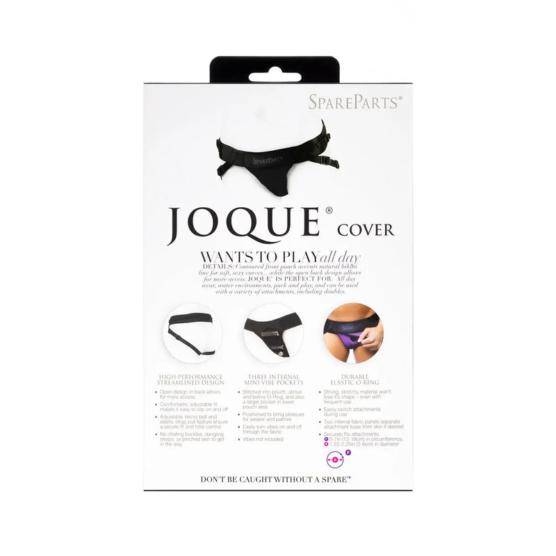 SpareParts Joque Cover Undwr Harness Purple (Double Strap) Size A Nylon SpareParts HardWear