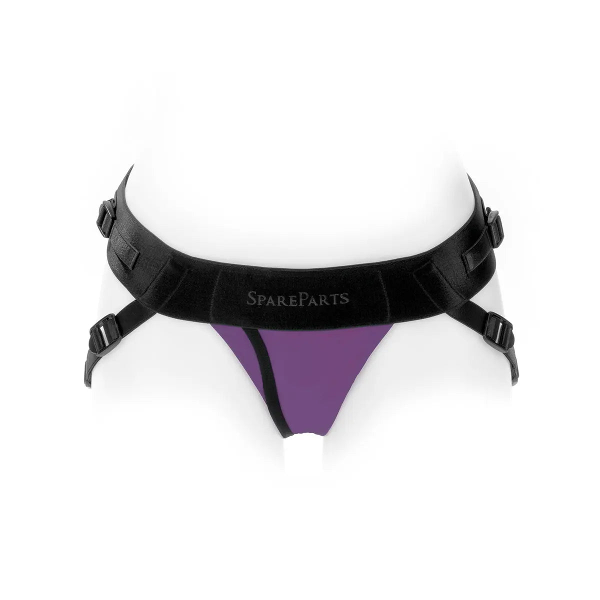 SpareParts Joque Cover Undwr Harness Purple (Double Strap) Size B Nylon SpareParts HardWear