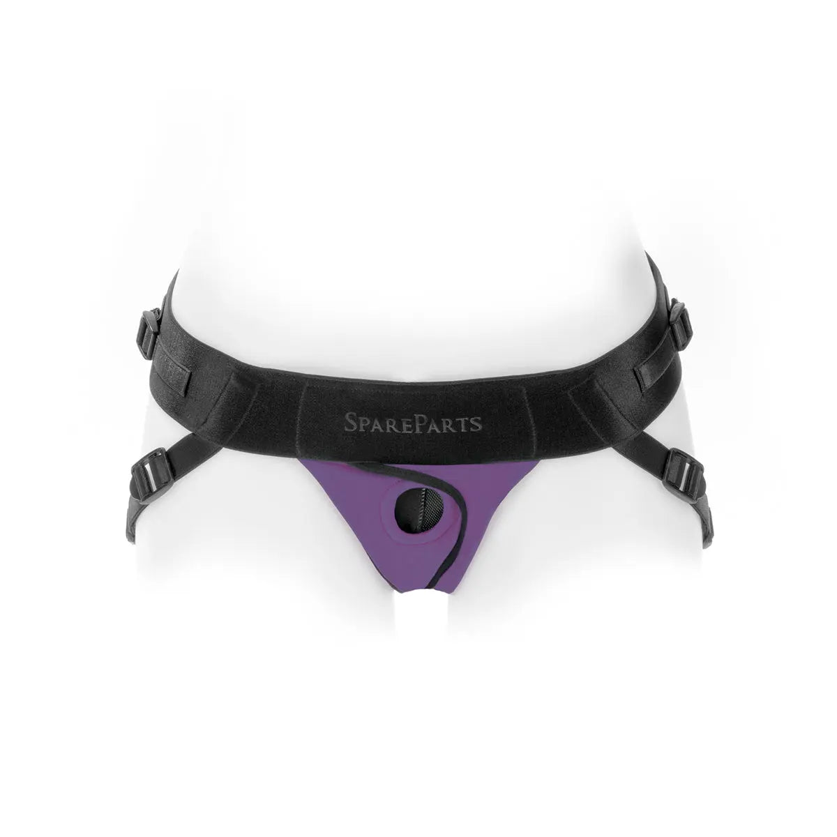 SpareParts Joque Cover Undwr Harness Purple (Double Strap) Size B Nylon SpareParts HardWear