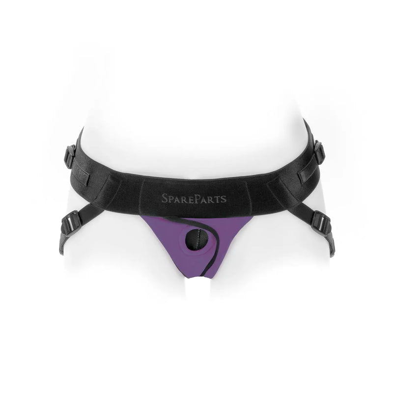 SpareParts Joque Cover Undwr Harness Purple (Double Strap) Size B Nylon SpareParts HardWear