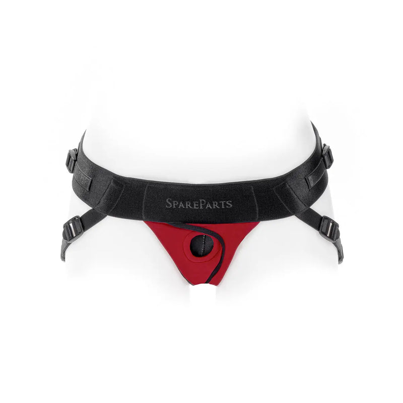 SpareParts Joque Cover Undwr Harness Red (Double Strap) Size B Nylon SpareParts HardWear