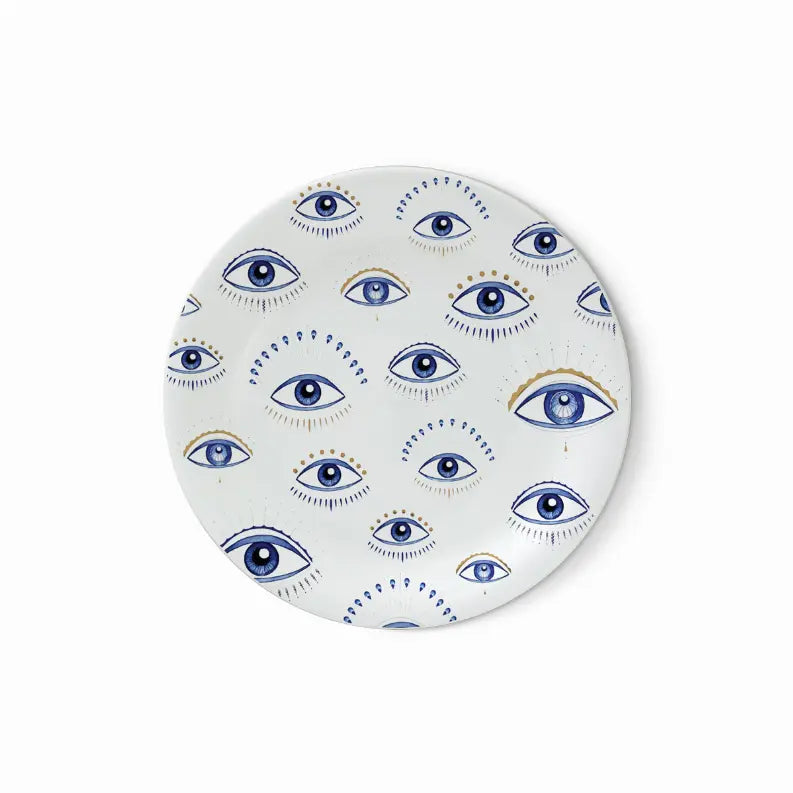 Spirit Eye Porcelain Plate / Set of 4 Monique Store