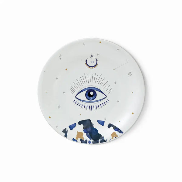Spirit Eye Porcelain Plate / Set of 4 Monique Store