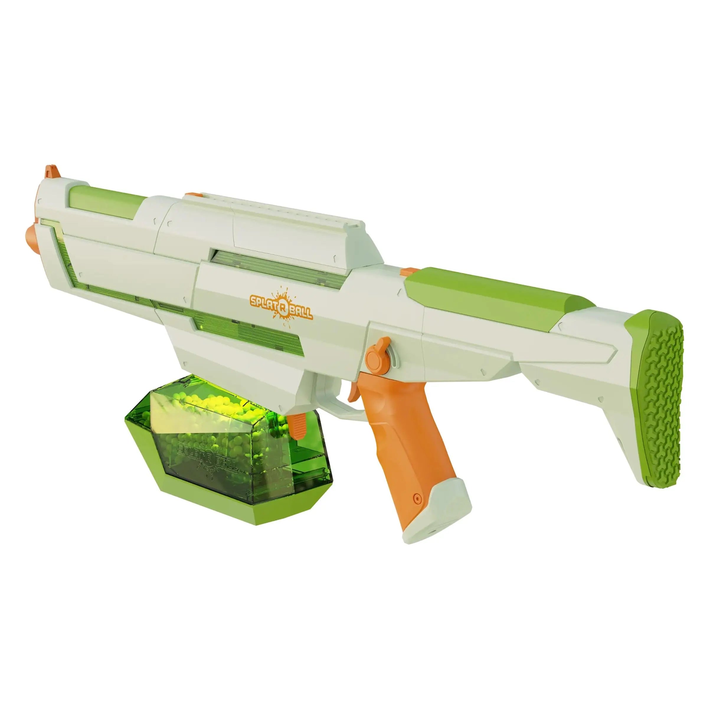 Splatrball Srb1300 Skyglow Full Auto Rechargeable Battery Powered Water Bead Gel Ball Blaster Kit SPLATRBALL