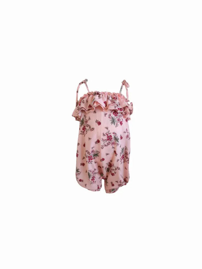 Spring Flowers Romper Little Mass