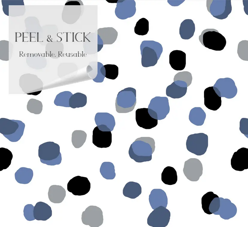 Sprinkles Vinyl Canvas Peel & Stick Wallpaper Panel SBC-LTD