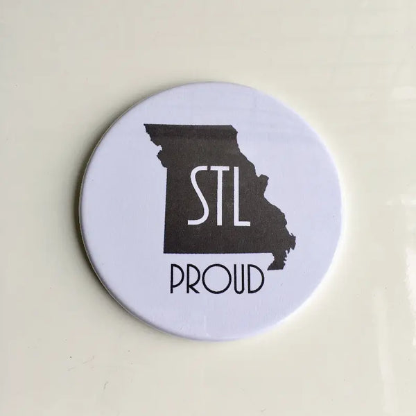 St Louis Proud Circle Magnet Sassper Goods