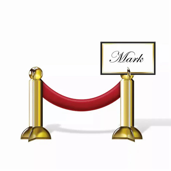 Stanchion Place Cards Beistle