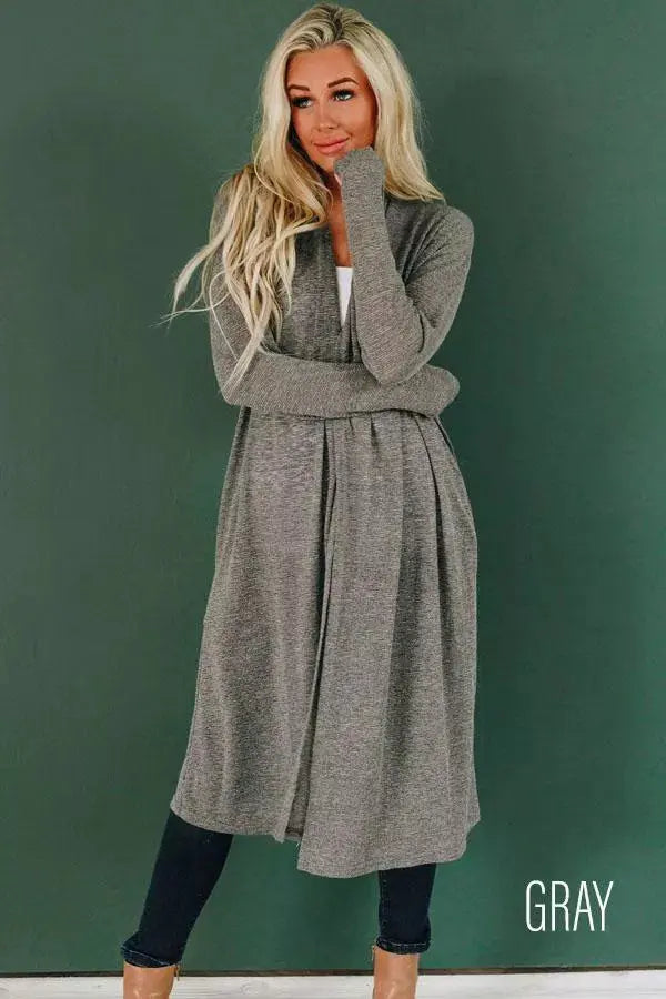 Stanford Slouchy Knit Cardigan Stay Warm in Style