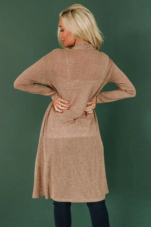 Stanford Slouchy Knit Cardigan Stay Warm in Style