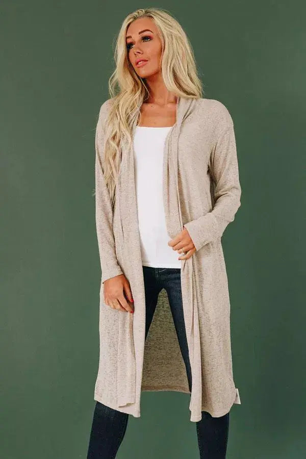Stanford Slouchy Knit Cardigan Stay Warm in Style